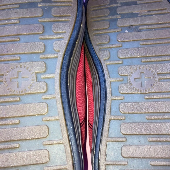 Dr Martens Vinnie Low Top Lace Up Red Black Brown EU43 M10 W11 - Picture 13 of 14